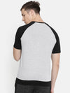 Grey Assorted Round Neck Cotton T-Shirt Regular Fit