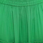 Aawari Rayon Two Piece Prom Dress For Girls and Women Green