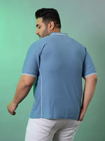 Instafab Graphic Impact Plus Men Solid Stylish Half Sleeve Casual T-Shirts