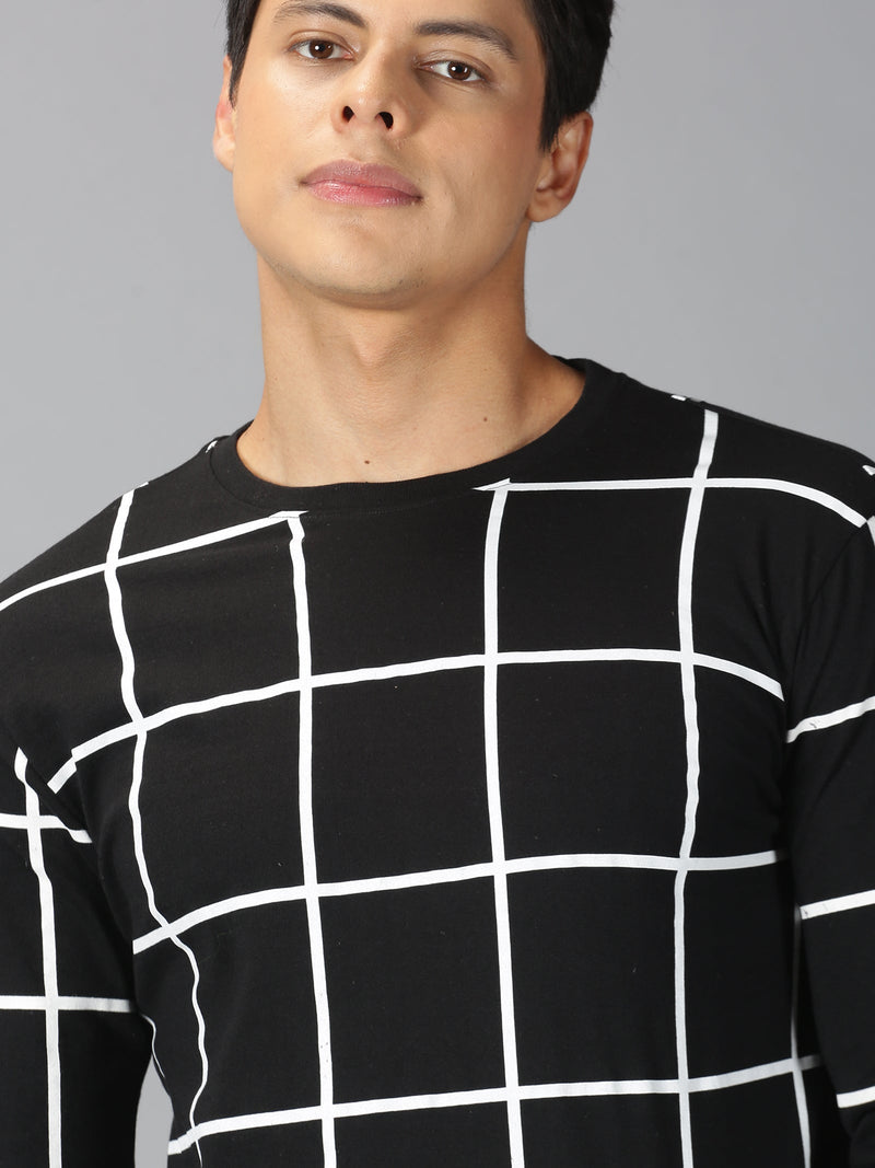 UrGear Men's Checkered T-shirt