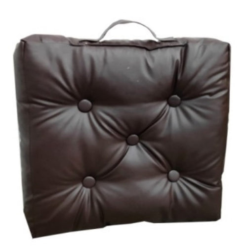 Rexene Fabric Box Cushion (Leather Touch)
