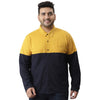 Instafab Kickout Plus Men Colorblocked Stylish Full Sleeve Casual Shirts