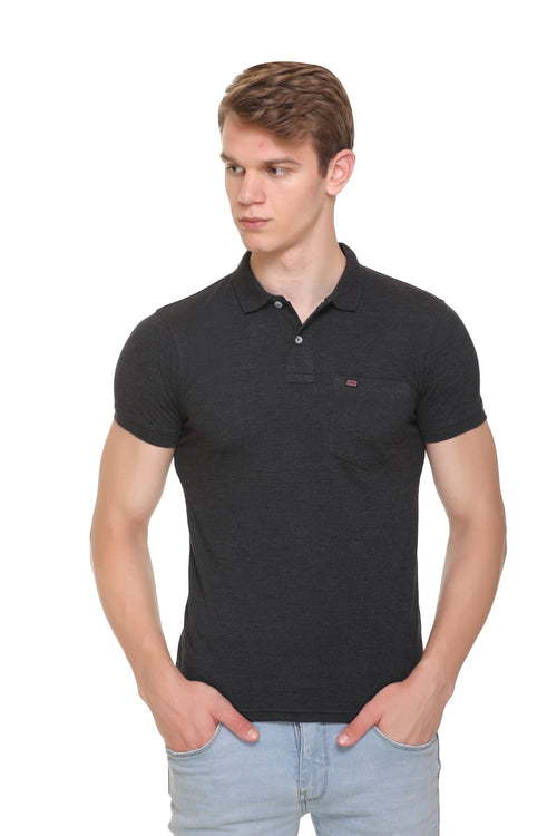 Polo Neck Basic T-Shirt Upstring Pack Of - 3