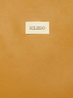 Kleio Designer PU Leather Women Zipper Multi Compartment Tote Shoulder Travel Hand Bag for Work Ladies