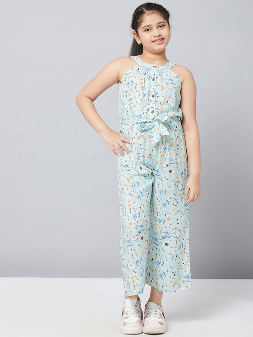 Girl's Likely Printed Jumpsuit Green
