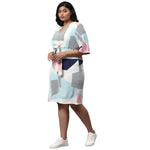 Instafab Tee Town Plus Size Women Self Design Stylish Casual Dresses