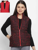 Bold Redaz Reversible Quilted Women Jacket