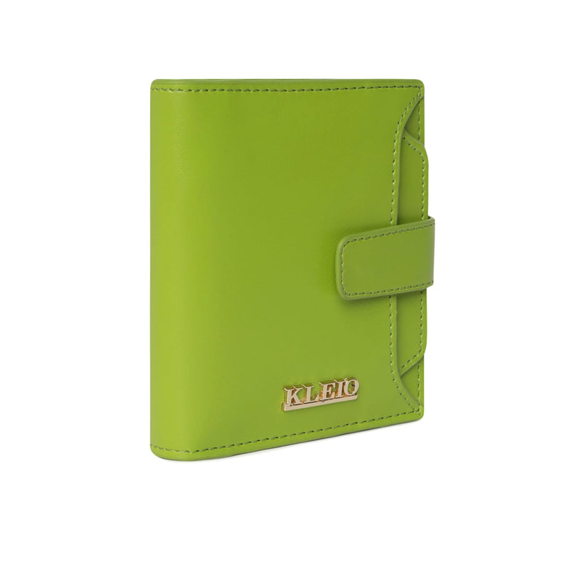 Kleio Dazzling Vegan Leather Multi Slot Clutch Wallet for Women/Girls