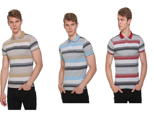 Polo Neck T-Shirt Designer Creations Pack Of - 9