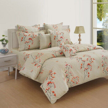 Graceful Garland Ananda Fitted Bed Sheet