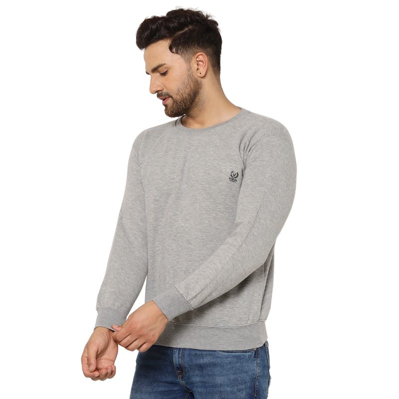 Vimal Jonney Passion Grey Full Sleeve Sweatshirt