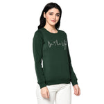 Trufit Green Women's Full Sleeve Sweatshirt