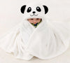Brandonn Lit Supersoft Premium Hooded Wrapper Cum Baby Bath Towel for Babies Pack of 2