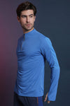 Campus Sutra Gymshark Men Solid Full Sleeve Stylish Activewear & Sports T-Shirts