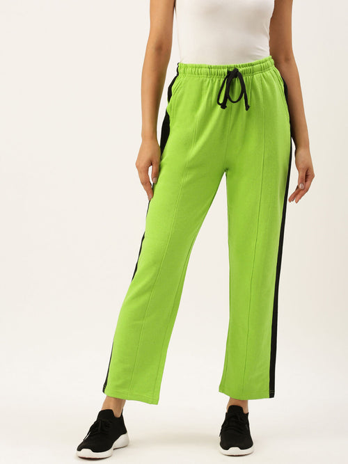 Women Solid Active Essential Track Pants
