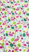 Quirky Digital Printed Silk Crepe Fabric