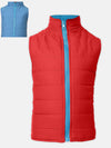 Hunky Solid Smart Red Reversible Quilted Boy Jacket