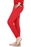 Bodycare Unisex Thermal Bottoms Pack Of 1-Red