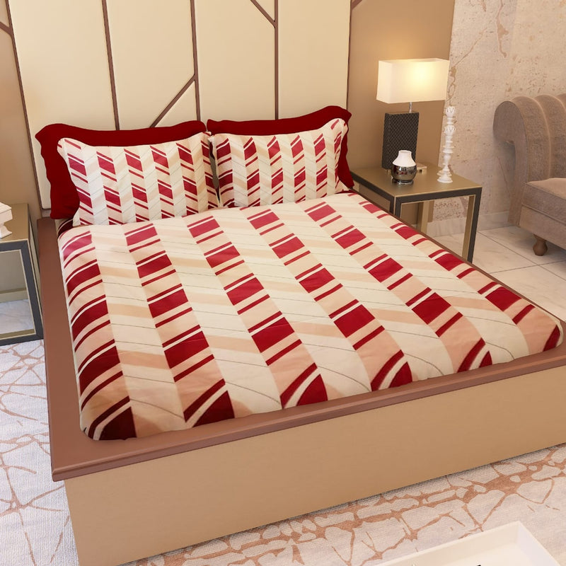 Saggi Fitted Home Comfort Den Bedsheet - 100% Cotton