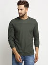 PERFKT-U Mens Olive Sporty Sweatshirt