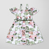 MYY Kids Grace Girls Floral Printed Frock