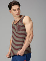 Men T-Shirt Stripes Cotton T-Shirt Pro
