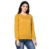 Trufit Mustard Women's Full Sleeve Sweatshirt