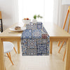 Ethnic Box Printed Cotton Canvas Table Runner (13 x 60 Inches)