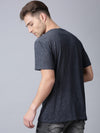 Silver Stone Solid Men T-Shirt