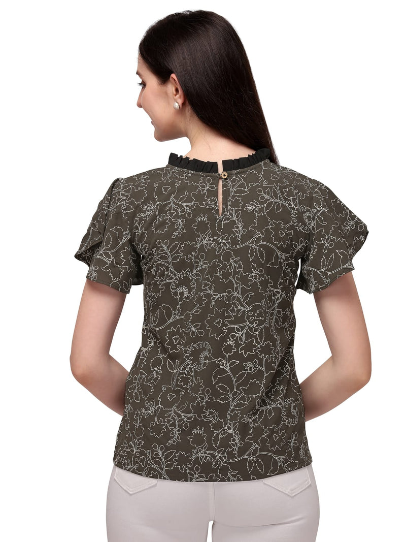 MYY Women's Printed Daily Wear Top