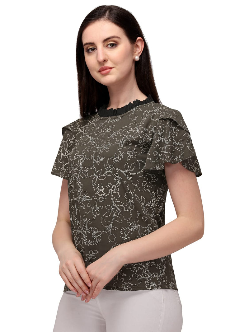 MYY Women's Printed Daily Wear Top