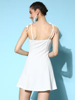 Veni Vidi Vici White Bustier Dress