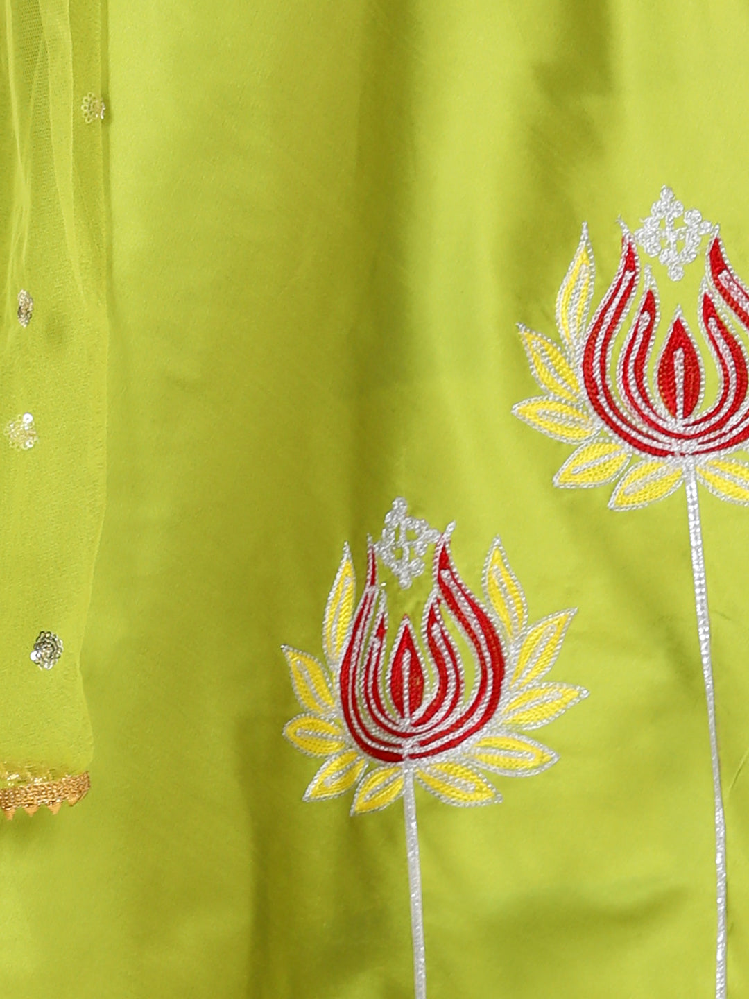 BownBee Pure Cotton Printed Lehenga Choli Dupatta Set for Girls- Pink –  Tradyl