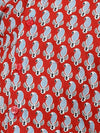 BownBee Printed Half Sleeve Pure Cotton Shirt for Boys- Red