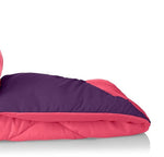 Polyfill Micro Reversible Double Bed Premium Comforter/Quilt (Pink/Blue)