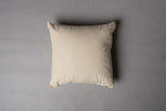 Rust Cotton Cushion Cover with Embroidery Piping - 20" x 20"