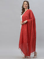 Women's Bandhani Print Silk Blend Dupatta