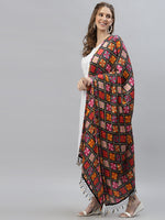 Women's Printed Silk Blend Dupatta