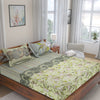 Good Homes Cotton Floral King Bedsheet with 2 Pillow Covers