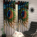Home Sizzler 2 Piece Digital Print Door Curtain - 7 Feet Long, Multi