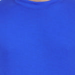 Fidato Royal Blue Men's Full Sleeves Round Neck T-shirt