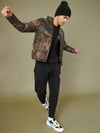 Men Camouflage Full Sleve Puffer Jacket