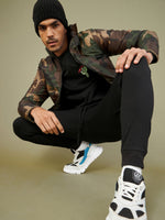 Men Camouflage Full Sleve Puffer Jacket