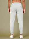 Men Grey MASCLN Puff Print Joggers