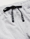 Men Grey MASCLN Puff Print Joggers