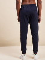 Men's Navy MASCLN Embroidered Joggers