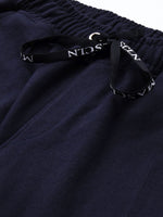 Men's Navy MASCLN Embroidered Joggers