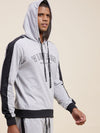 Men's Grey VINTAGE Hoodie Sweatshirt