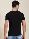 Men Black Slim Fit MASCLN ORIGINAL T-Shirt
