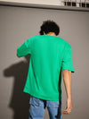 Unisex Green Oful Oversized T-Shirt